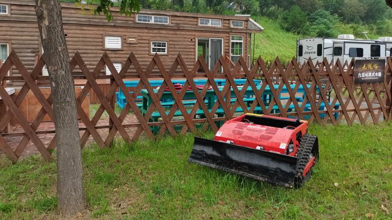 máquina de remoção de ervas daninhas remota movida a gasolina para agricultura
