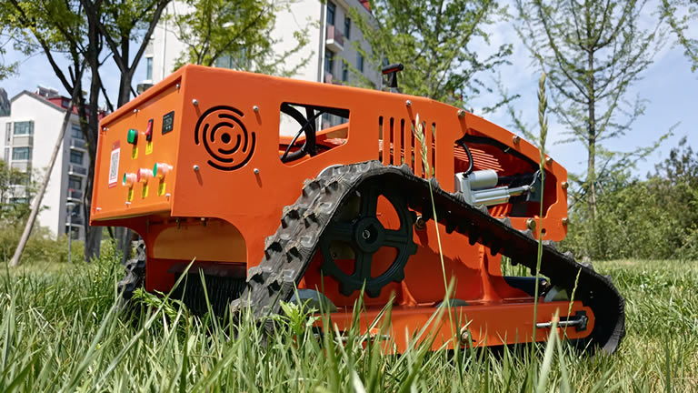 China maakte grasmaaierrobot lage prijs te koop, Chinese beste draadloze radiografisch bestuurbare grasmaaier