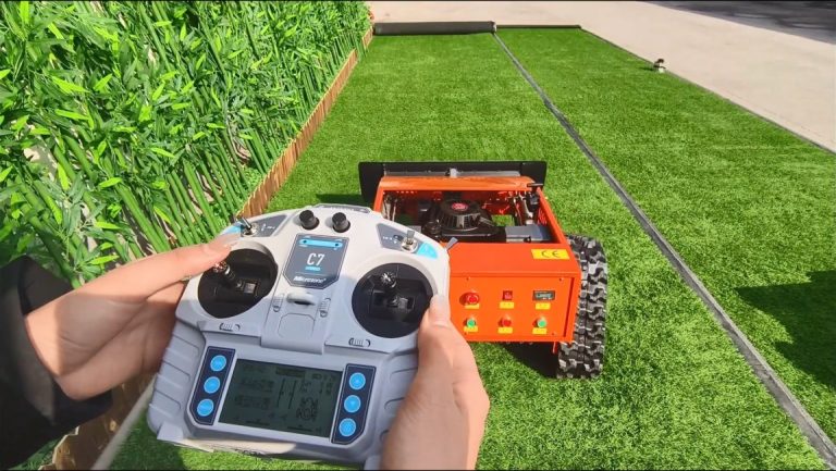 How To Use The Remote Control Lawn Mower