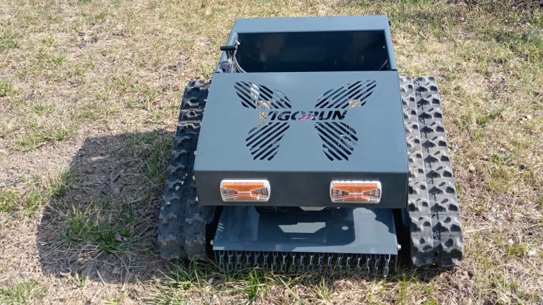 China a fabricat mașină de tuns iarba cu control radio la preț mic de vânzare, mașină de tuns iarba cu telecomandă de vânzare