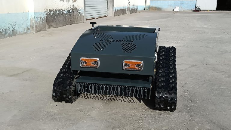 China made remote controlled brush cutter low price for sale, Chinese best remote control bank mower