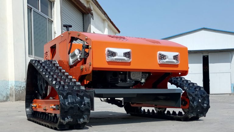 बिक्री के लिए चीन निर्मित आरसी ढलान घास काटने की मशीन कम कीमत, पहाड़ियों के लिए चीनी सबसे अच्छा रिमोट घास काटने की मशीन