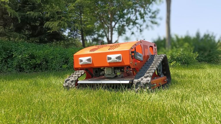 農業用ロボット ガソリン 20 インチ カッティング ブレード リモコン グラス カッター 芝刈り機
