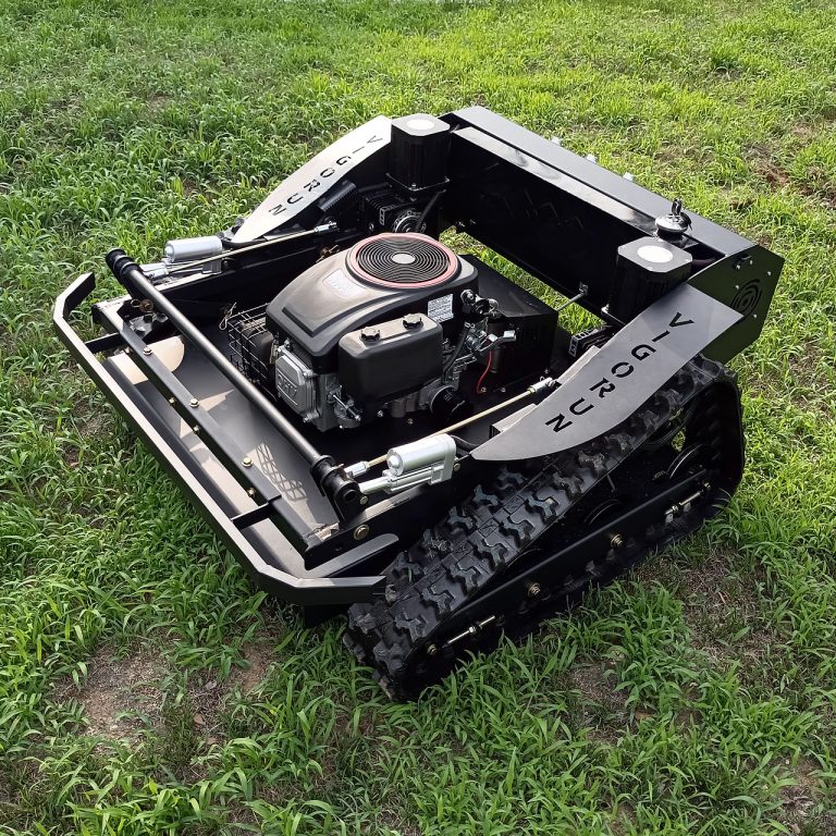 Mașină de tuns iarba controlată radio din China cu șenile, cea mai bună mașină de tuns gazon controlată radio din China de vânzare