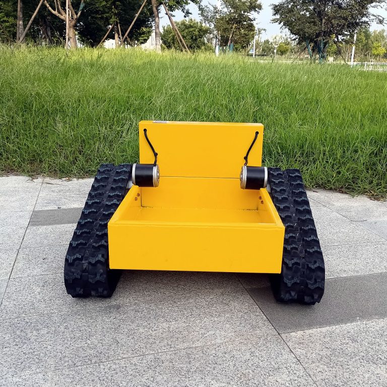 factory low price customization DIY cordless tracked robot RC tank chassis buy online from China