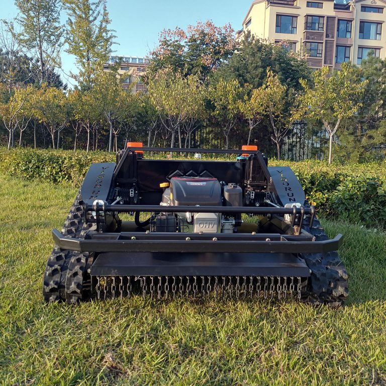 Cina dijieun robot mower padang rumput hejo pikeun pasir harga low pikeun dijual, Cina pangalusna dilacak robot mower