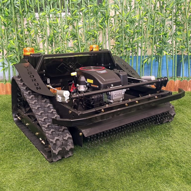 best quality remote operated robot mower slope made in China