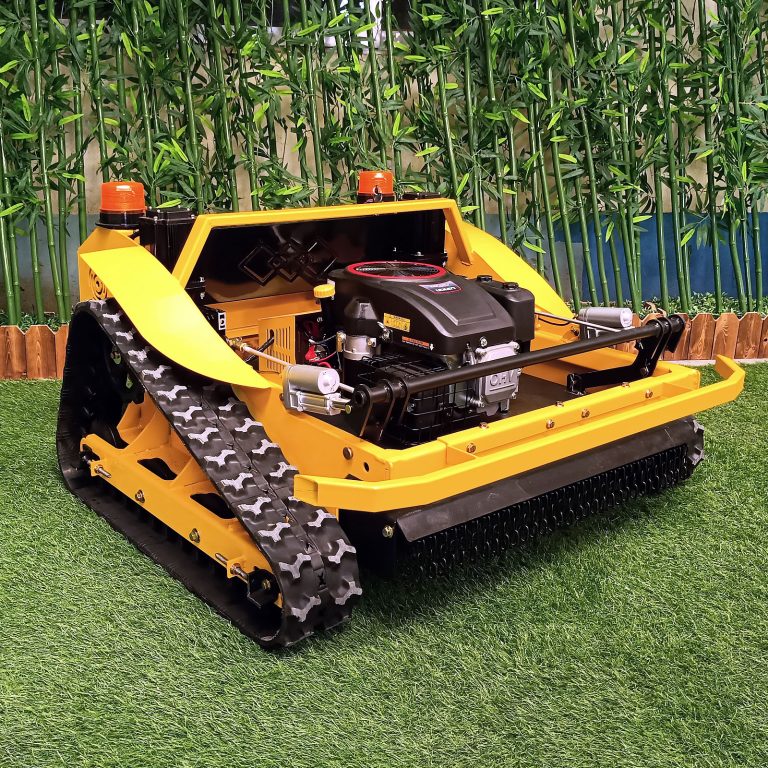 Vigorun VTLM800 radio controlled rubber track brush cutter for sale made by Vigorun Tech