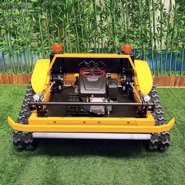 best quality four-wheel drive remote lawn mower made in China