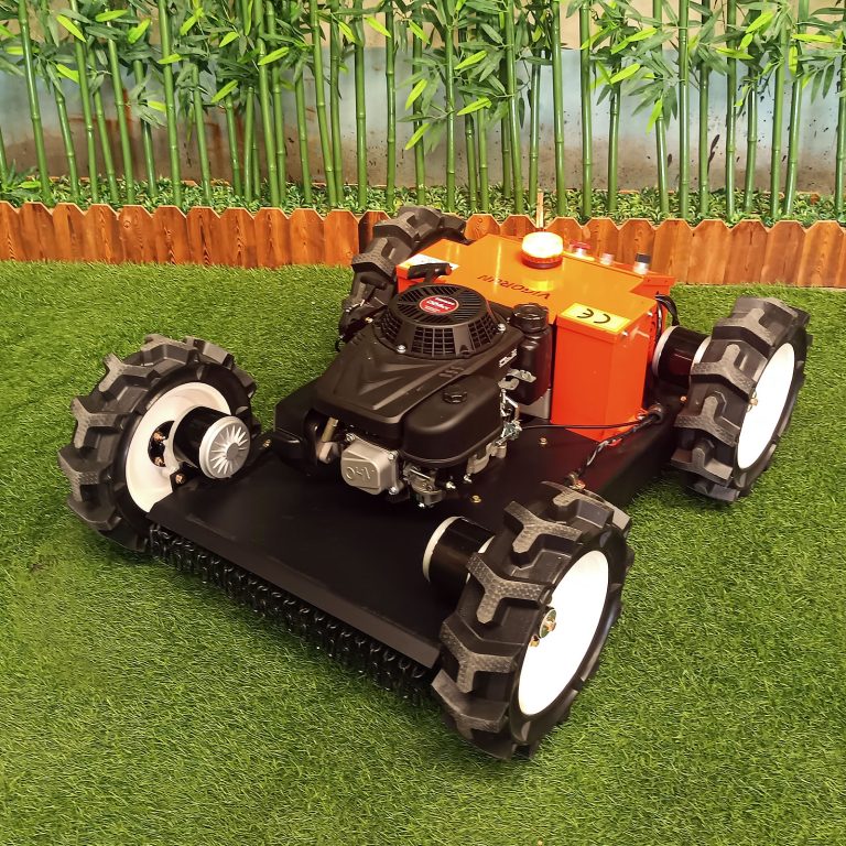 224CC EPA approved gasoline engine travel speed 0~6Km/h RC grass trimmer