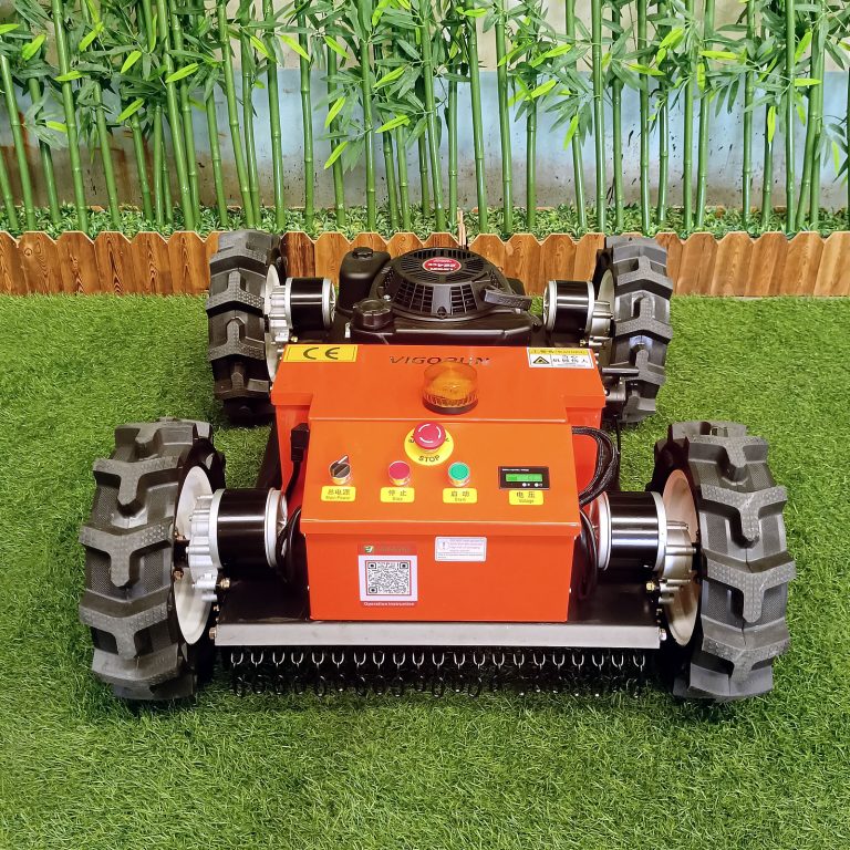 Vigorun VTLM800 remote control tracked mowing machine for sale made by Vigorun Tech