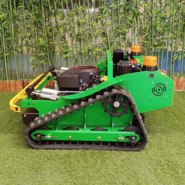 China made slope mower remote control low price for sale, Chinese best lawn mower robot