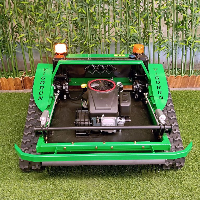 petrol electric battery speed of travel 6km/h industrial electric start RC grass cutter