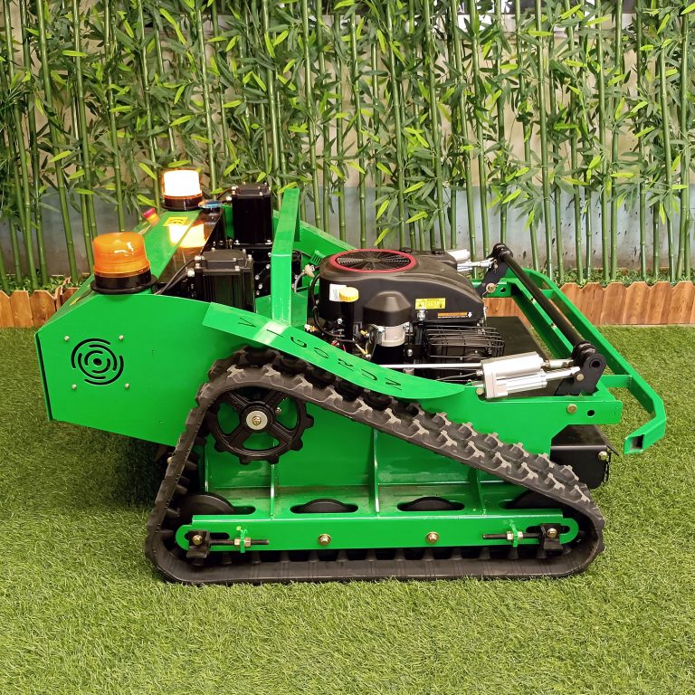 Vigorun VTLM800 remote control rubber track lawnmower for sale made by Vigorun Tech