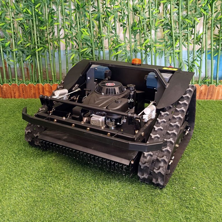 best quality remote controlled weed crawler mower made in China