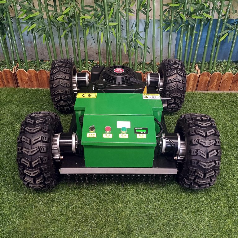 China made RC mower low price for sale, Chinese best remote controlled lawn mower