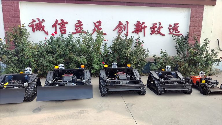 cordless track slasher mower made in China manufacturer factory