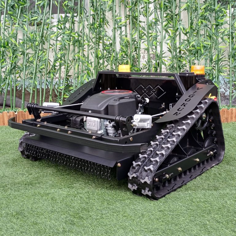 Affordable RC rubber track slasher mower for sale with best price