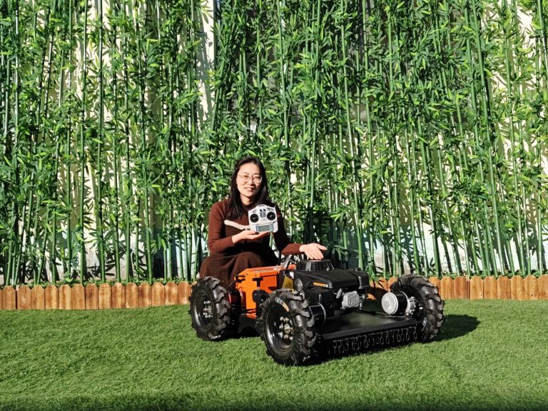 petrol brushless DC motor low power consumption wireless lawn mower